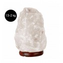 Natural White Salt Lamp 