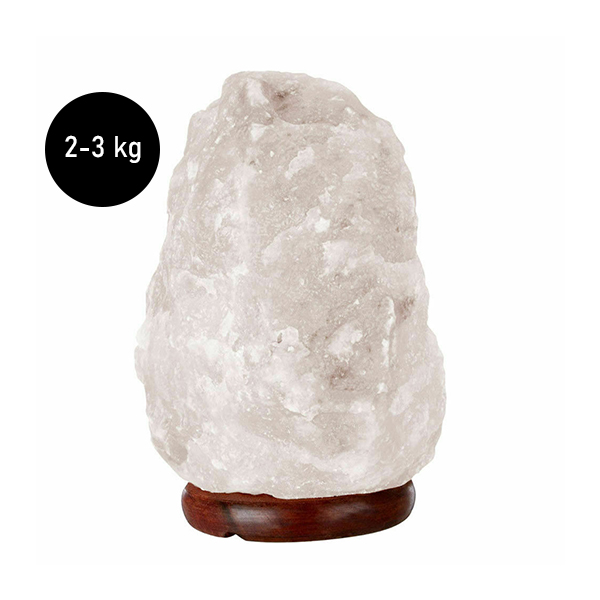 Natural White Salt Lamp 2-3 Kg
