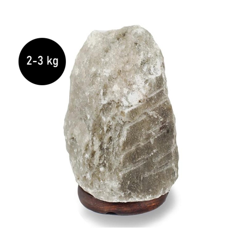 Natural Rare Grey Salt Lamp 2-3 KG