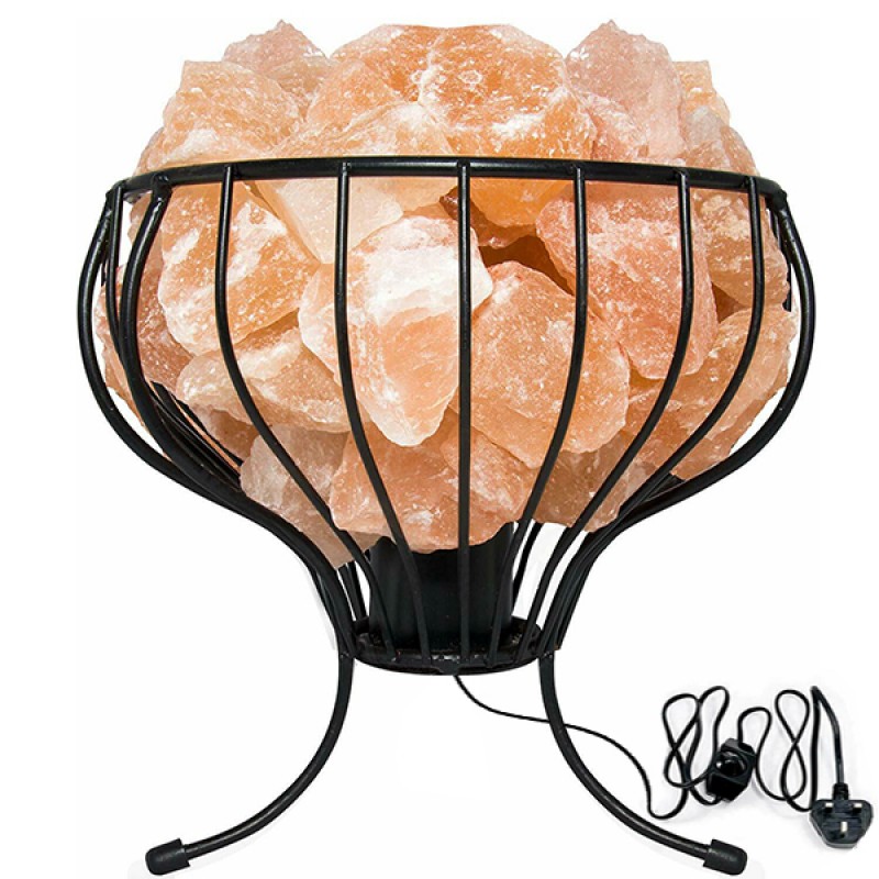 Flower Basket Salt Lamp 104