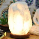 Natural White Salt Lamp 1.5-2KG